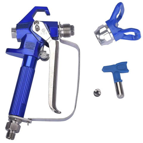 Airless Paint Sprayer Gun G5 Max 25 MPa 248 Bar With Full Four Finger Trigger and accessories