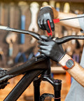 Using Dual End T27 Torx Key Wrench T Handle Set Pro Grade Built Tough Heavy Duty Carbon Steel on bike handlebars