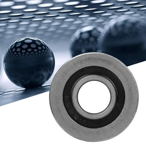 Deep U Round Bottom Track Roller Wheel Made From Rock Solid Stainless Steel For Smooth Pulley Rail Tracking With An Ultra Precise 8 By 22.5 Millimeter Bore Size That Is Totally Built Legit To Crush It In Heavy Duty Grinds And Projects