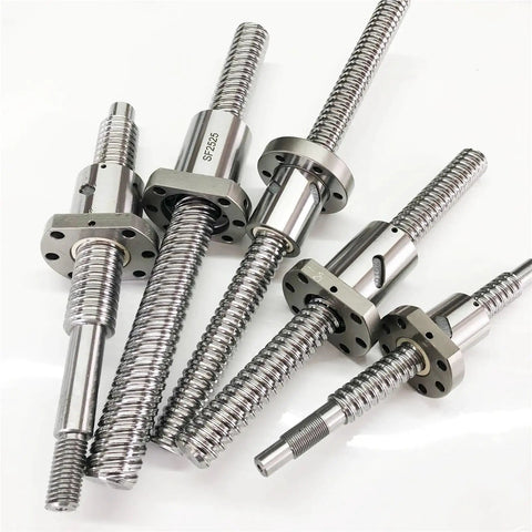 Top Notch Ball Screw System For CNC Machines With Smooth Travel And High Precision, OFU Finish For Industrial Use