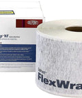 FlexWrap NF Self-Adhered Flashing Roll, 6-Inch By 75-Foot, extendable weather shield with packaging box