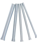 Pro Spring Steel Pipe Bender Kit 1/2 In 5/8 In, five coil benders for soft copper tubing and wire, durable hand tool set.