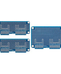 Prototyping Board Kit For Flipper Zero Expansion, Blue Breadboard Set With 1 Large And 2 Small Boards, GPIO Header Pins