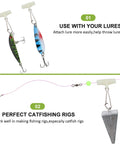 Heavy Duty Sinker Slider Kit With Swivel Snaps And Duo Lock Hooks, 30 Pcs Saltwater Freshwater Sinker Weights Connectors For Catfishing Rigs
