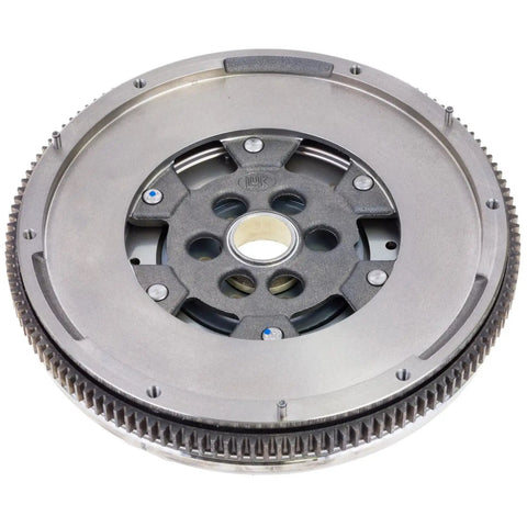 Heavy Duty Dual Mass Flywheel Replacement For 2015 Volkswagen Golf SportWagen Passat L4 2.0L Manual Trans view from above.