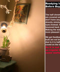 Half Gold Reflected LED Edison Bulbs 6W 60W Equivalent Dimmable G80 illuminating a room with soft white light, decorative setting.