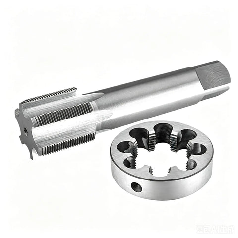 M40 Precision HSS Tap And Die Set With Multiple Pitch Options For Right Hand Threads M40x1 Up To M40x3 Perfect For Tackling Heavy Duty Metalwork Jobs Without The Hassle.
