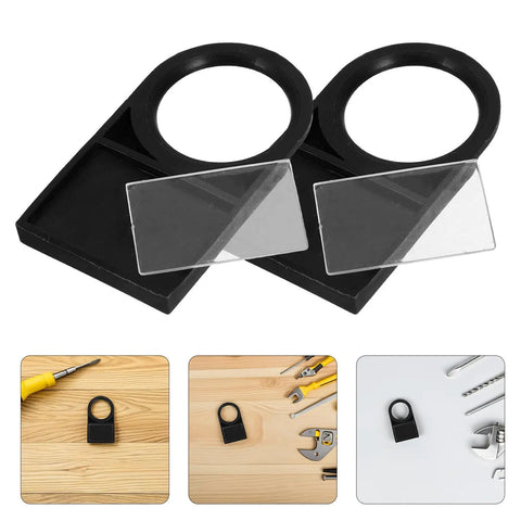 Plastic Push Button Switch Notice Sign Pack 50Pcs Pro Grade Black 22mm Round Opening For Electrical Equipment On Machinery Control Panels And Emergency Exit Signs Easy To Install, black plastic sign holder