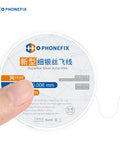 Non Insulated 0.008mm 120m Superfine Silver Jump Wire For Soldering Tiny PCBs Copper Conductor Wire For iPhone PCB BGA Repair