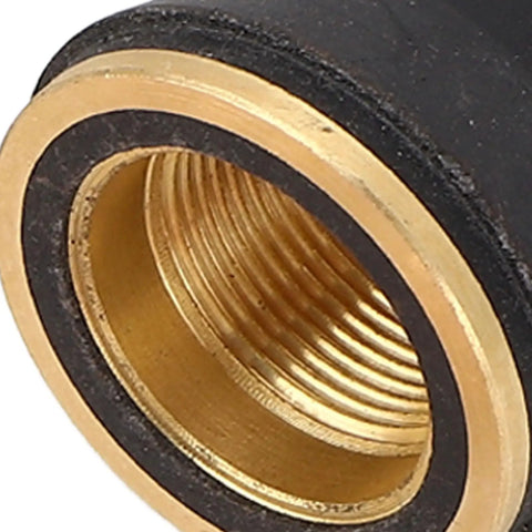 Sturdy 13Pc Plasma Cutting Consumables Kit Perfect Fit For Harbor Freight 45A close-up of a threaded brass component.