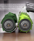 Replacement Accessory Kit For Roomba I7 I7 Plus E5 E6 Vacuum Cleaners With Two Sets Of Multi Surface Rubber Brushes close-up