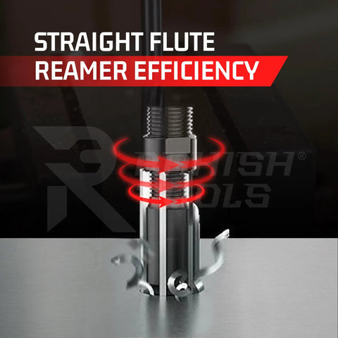 Adjustable Hand Reamer Tool For Precise Hole Finishing In Metal And Wood With Carbon Steel Blades cutting metal surface