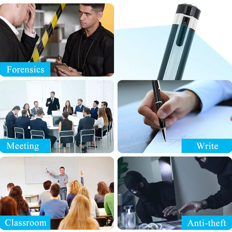 64GB Camera Pen 1080P Hidden Spy Camera With Motion Detection Portable Security Pen For Indoor Outdoor Meetings And Classrooms
