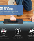Tapping Block For Floor Installation With Ergonomic Handle No Hammer Needed Save Time And Protect Fingers While Installing