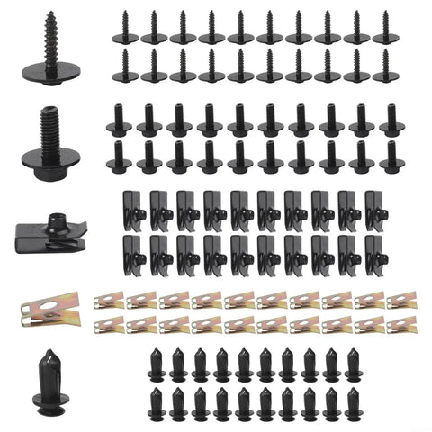 Get That Rusty Bumper Fixed Right With This Awesome 100 Pc Push Pin Rivet Kit For Fender And Door Trim. Includes Heavy Duty Metal Plastic Fasteners Plus A Nifty Storage Box In Sleek Black And Gold To Keep Your Garage Organized Without Breaking The Bank.