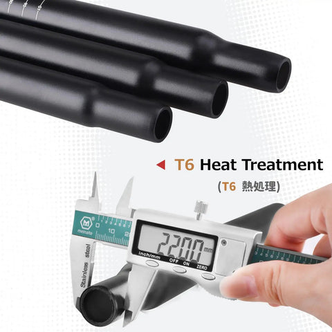 Durable 6061 Aluminum Alloy Bike Seat Post For MTB Road BMX And Fixed Gear With T6 heat treatment measurement.