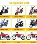 Compatible scooters and dirt bikes for Gy6 Ignition Coil With 6 Pin AC CDI Box Kit For 50cc 125cc 150cc Taotao ATM50 Thunder 50