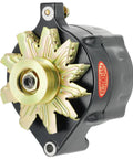 Close-up of Heavy Duty Vehicle Specific Alternator With Dang Solid Internals, showcasing robust design for gas and diesel rigs.