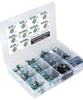 60 Pcs 9mm Onboard PCB Potentiometer Assortment Kit With 10 Values Including B1K B5K B10K B20K B50K B100K B200K B500K B1M And A100K