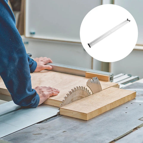 Heavy Duty Pro Grade Aluminum T Track Guide For Linear Motion 40 By 3 Cm T Slot Rail Silver For DIY Fitness Equipment And Automation Projects High Load Capacity Smooth Sliding Easy Mounting on table saw