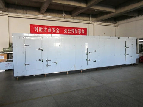 Heavy Duty Tunnel Freezer With Rock Solid Conveyor Belt For Quick Freeze Meat Seafood And Veggies Industrial Iqf Rapid Freezing Machine view in industrial setting