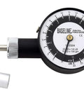 Push Pull Dynamometer Kit With 22 Lb Capacity, Mechanical Grip Test Tool, Includes 3 Push And 2 Pull Attachments, Readout In Pounds, Kilograms Or Newtons, Latex Free, Ergonomic Design, Lightweight 2 Lb Instrument shown with dial gauge and push attachment