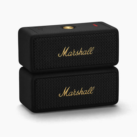 Emberton II Portable Bluetooth Speaker With 360 Degree True Stereophonic Sound, Dope And Loud, Rich Clear Output, Black Brass Finish