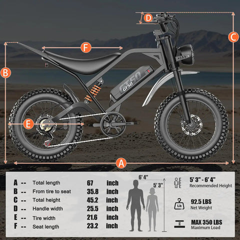Powerful Askgo Electric Dirt Bike For Adults Teens With 2500W Peak Motor, 36 Mph Top Speed, 65 Mile Range, Dual Brake Off Road Ebike, Water Resistant Fat Tire All Terrain With NFC Unlock Technology, 67-inch frame