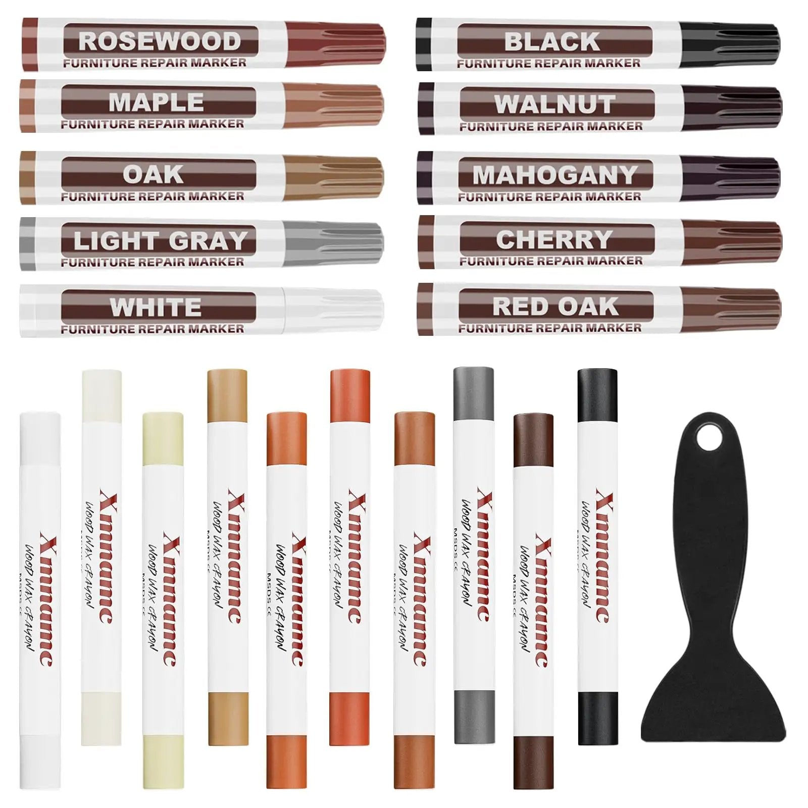 All In One Wood Filler Sticks Kit Repair Made Easy