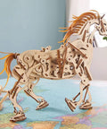 3D Wooden Puzzle Kit Mechanoid Horse Self Propelled Mechanical Horse Model With Gears And Moving Parts, Hands On Wood Craft For Adults, Teens, And Curious Builders on map