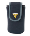 Neoprene carry case for Ride Ready 20-Function Bicycle Repair Tool Kit, black with logo visible on front.