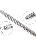 Close-up of M5 X 0.8 Metric Tap from Tap and Die Set for Thread Repair Hand Tool Kit showing details and measurements