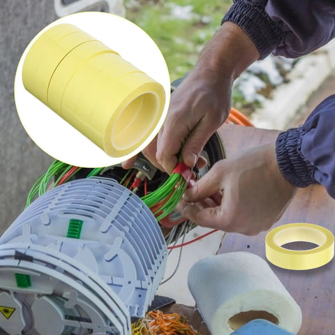 Packove 6Pcs Liquid Rubber Electrical Tape Waterproof Insulation Wrap For Transformers And Auto Wiring Positioning Fastener Random Colors used for wire protection.