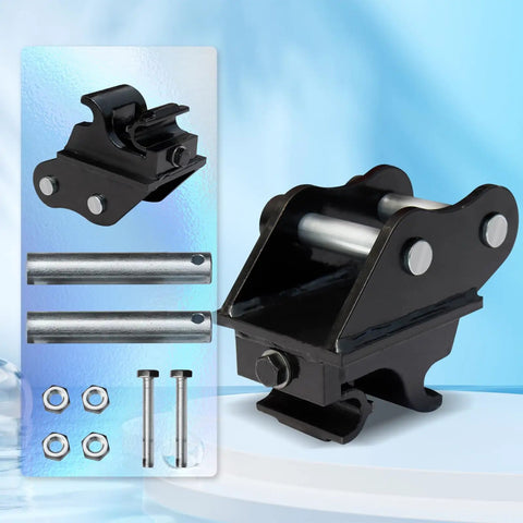 Mini Excavator Quick Change Hitch For Small Diggers Up To 3 Tons Mechanical Quick Coupler For Fast Attachment Swaps