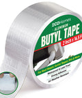 Heavy Duty Aluminum Butyl Tape 2 Inch Wide Waterproof Seal For Roofs Gutters Pipes RVs And Outdoor Patching That Stops Leaks Fast With Airtight Long Lasting Bond