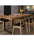 Heavy Duty Solid Steel Table Legs With Elegant Arc Shape And Glossy Silver Coating, No Sweat Cleaning Anti Slip Mounts For Kitchen Or Bathroom Fixes In 70X70CM, Hella Sturdy Supports with wooden table and chairs.