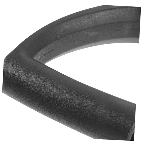 Close-up of Replacement Garden Spade Handle With Ergonomic D Shaped Grip Lightweight Plastic Shovel Handle texture detail