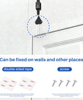 Installed Ultra Slim Flat Ethernet Extender For Window And Door Gaps No Drill Solution Female To Female Cable PoE Ready