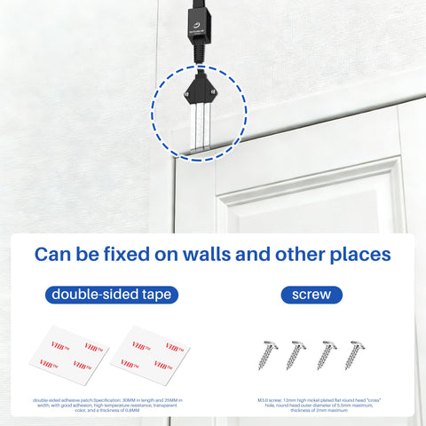 Installed Ultra Slim Flat Ethernet Extender For Window And Door Gaps No Drill Solution Female To Female Cable PoE Ready