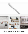 Two Piece Stainless Steel Pineapple Eye Peeler And Remover Set With Steel Handles for kitchen use