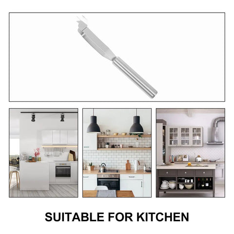 Two Piece Stainless Steel Pineapple Eye Peeler And Remover Set With Steel Handles for kitchen use
