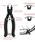 Comprehensive Bicycle Chain Breaker Tool Kit For Road And Mountain Bikes Universal Chain Tool For 1 To 12 Speed And Single Speed Setups, detailed view