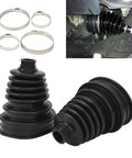 Top Tier Universal Silicone CV Joint Boot Kit Two Pack includes silicone boots and clamps for dust protection on domestic rides.