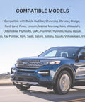 List of compatible car models with SUV image for 8 Pack Fuel Injector Connector Pigtail Kit For Dodge Ford Chevy Cars 8PCS