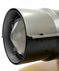 Close-up of the front nozzle of the High Output 80000 Btu Forced Air Kerosene And Diesel Portable Heater.