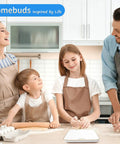 Family in kitchen using Digital Food Scale 33Lb Capacity With 1g Increments Ultra Precise Kitchen Scale For Cooking And Baking