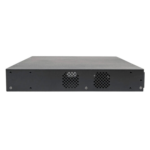 Top Shelf Cat5 KVM Switch Over IP Featuring 16 Ports And Full Virtual Media Support, 1U rack mount design front view.