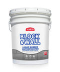 5-gallon white container of Heavy Duty Elastomeric Liquid Rubber Coating For Block And Wall Waterproofing Pro Grade Sealant