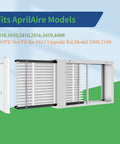 410 Replacement Air Filter For Whole House Purifiers Fits 1410 1610 2410 2416 3410 4400 MERV11 16x28x4 In HVAC Furnace Filter