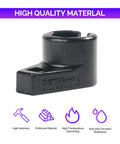 Universal Low Profile Offset Oxygen Sensor Socket With Wire Gate Side Access Three Eighths Inch Drive By Seven Eighths Inch Opening Pro Grade Mn Steel Rust Resistant Black Oxide Finish